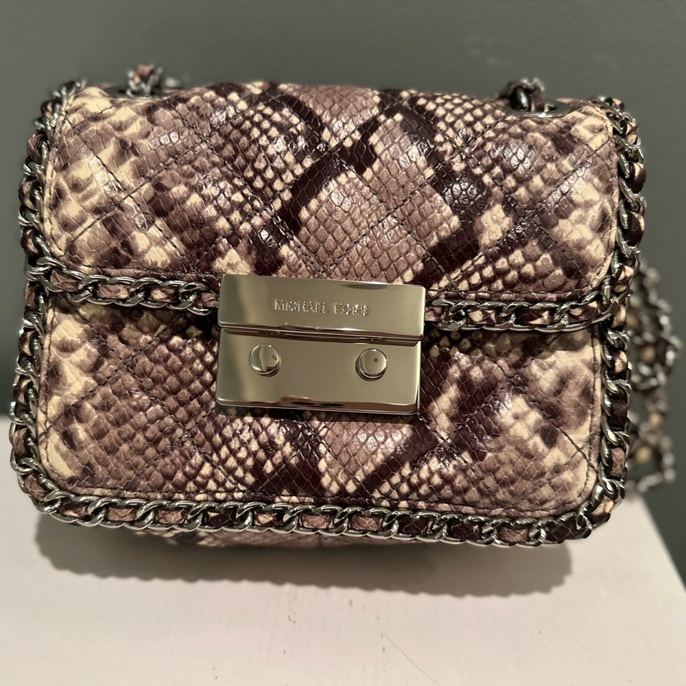 MICHAEL Michael Kors snakeskin purse